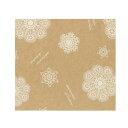 包装紙 レースィ クラフト 335 100枚