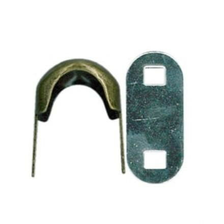 INAZUMA イナズマ 紐止め金具 4個入 アンティークゴールド AK-54AG