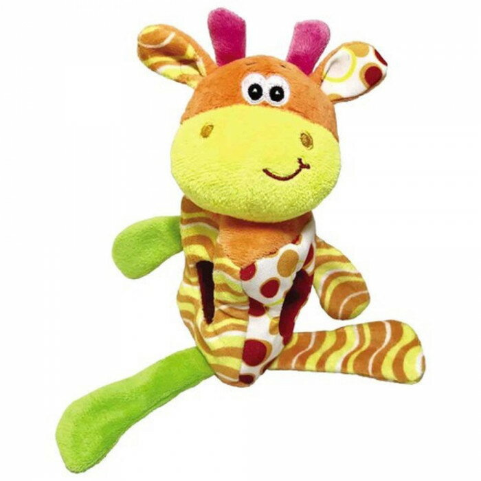 トリーツトイボックス ペット用おもちゃ 音が鳴るスクイーカー入り キリン WL2803のサムネイル