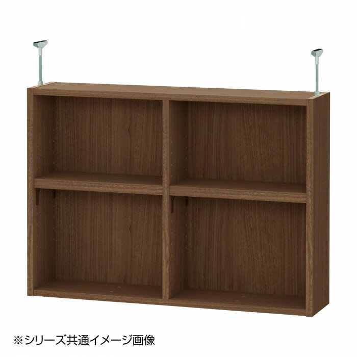 TAIYO OWR オーダーワイドラック 突っ張り棚 5680スリム ウォールナットブラウン WB