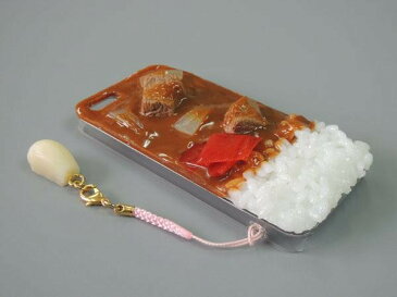 おもしろスマホケース iphone5 ごはんケース 面白雑貨 カレーライス