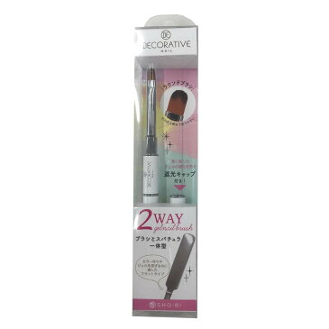 DECORATIVE NAIL デコラティブネイル ジェルネイル用ナイロンブラシ ラウンド TN81254