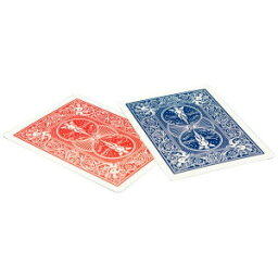 バイスクルマジックカード ダブルバック 赤/青 PCM01