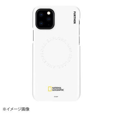 National Geographic iPhone 11 Pro Explore Further Edition Carved Stamp Case ホワイト NG17128i58R
