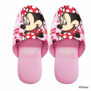 ミニー　スリッパ　子供用スリッパ キッズスリッパ ビニールスリッパのサムネイル