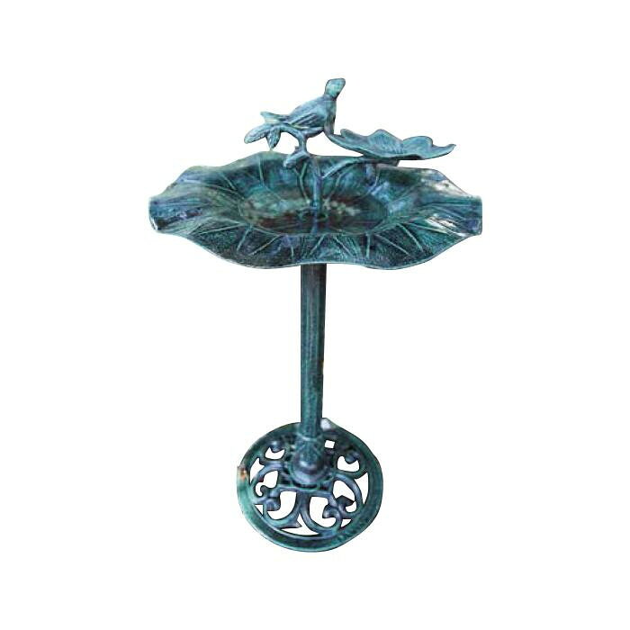 えさ台付バードバス フラワー 13079