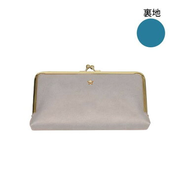 スターがま口長財布 RA19-0570 グレー