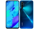 純正充電器付 本体のみ 未使用品 HUAWEI NOVA 5T クラッシュブルー YAL-L21 国内SIMフリー版 デュアルSIM対応