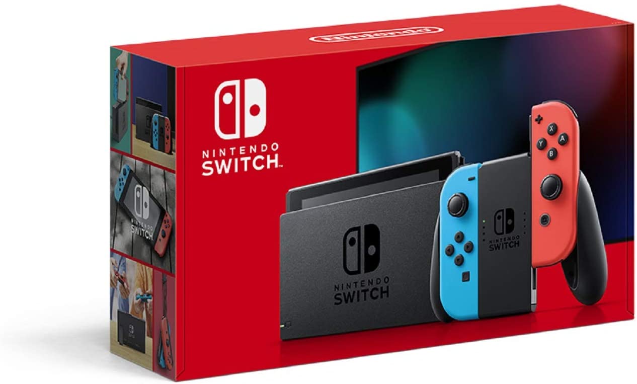 訳あり商品　新品未使用　Nintendo Switch 本体 (ニンテンドースイッチ) Joy-Con(L) ネオンブルー/(R) ネオンレッド　HAD-S-KABAAのサムネイル