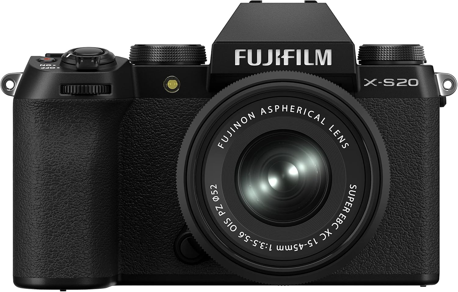 新品　富士フイルム(FUJIFILM) ミラーレスデジタルカメラ X-S20 レンズキット(XC15-45MMF3.5-5.6OIS PZ B) X-S20LK-1545 ブラック 二言語対応