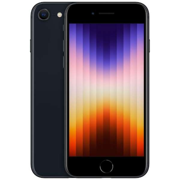 新品未使用　iPhone SE (第3世代) 128GB [ミッドナイト]　SIMフリー MMYF3J/A　白ロム　開封済み