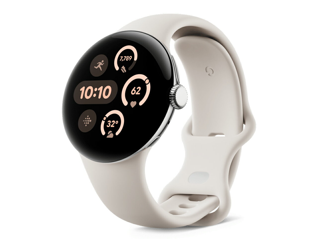 【新品未使用】Google Pixel Watch 3 41mm 4G LTEモデル Polished Silver 開封済み
