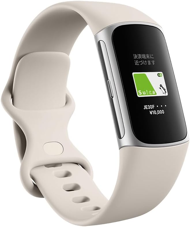 新品未開封 Fitbit Charge 6 トラッカー Porcelain/Silver