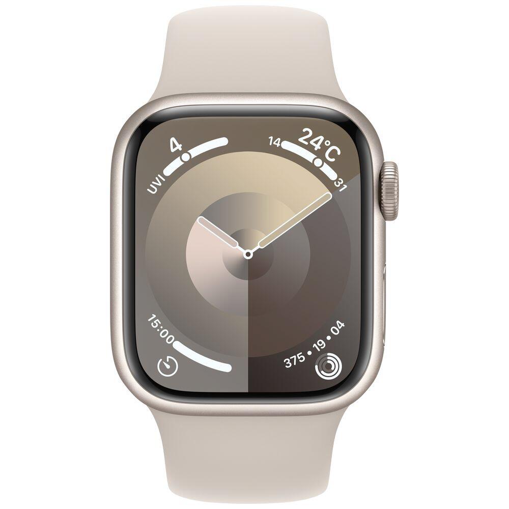 Rakuten - 【新品未開封外箱傷みあり】Apple Watch Series 9（GPS + Cellularモデル）- 41mmスターライトアルミニウムケースとスターライトスポーツバンド - S/M スターライトアルミニウム MRHN3J/A 保証未開始