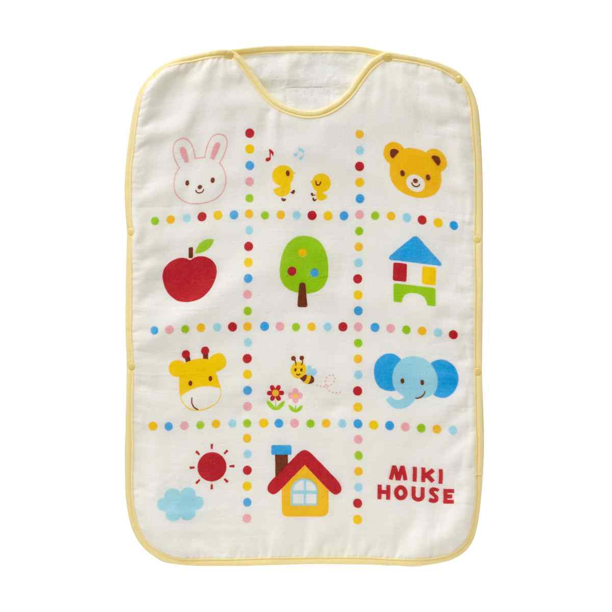 ミキハウス ガーゼタオルスリーパー mikihouse 46-8226-675new10 【Lgift】