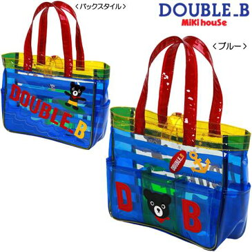 ダブルビー ボーダーサーフ☆ビーチバッグ(プールバッグ) キッズ 子供服 ベビー 女の子 男の子 プール 海 夏 double_b 【62-8202-976】【ラッキーシール対応】