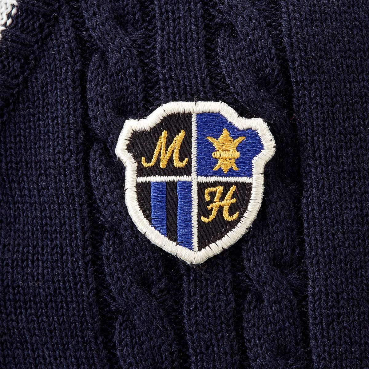 ミキハウス チルデン風ニットカーディガン キッズ 男の子 女の子 子供 秋 冬（140cm）mikiHOUSE［13-6801-959］ 【羽織】fo21