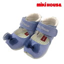 【セール30%OFF】ミキハウス mikihouse ベビーサンダル リボン付き 女の子 サンダル シューズ 出産祝い ギフト 夏 ベビー 赤ちゃん 子供【12-9302-829】【sms】