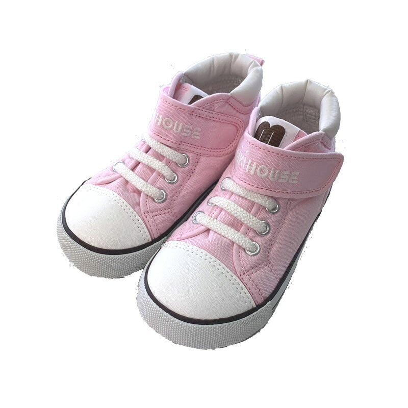 ミキハウス ミキハウスロゴ♪セカンドベビーシューズ (16-19cm) mikihouse 【11-9404-827】