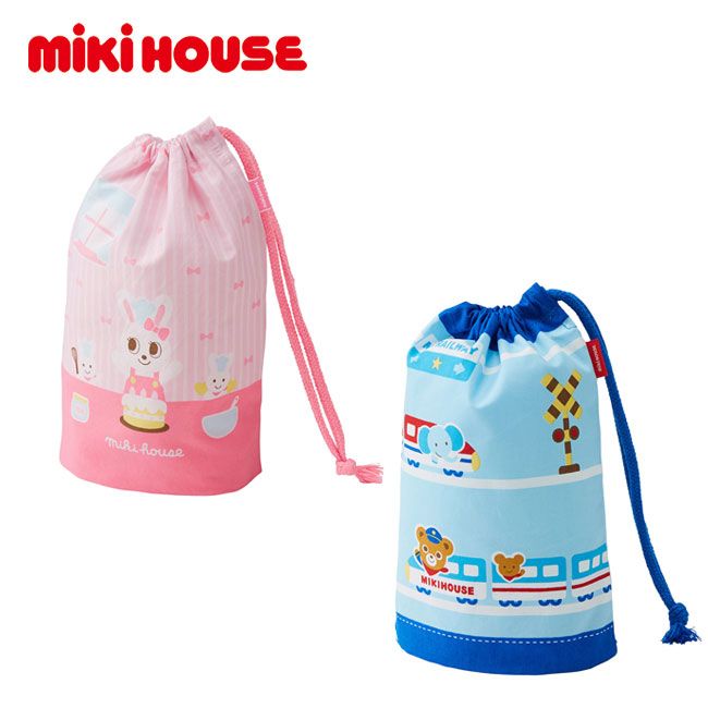 【セール30％OFF】ミキハウス コップ袋 キッズ 子供用 幼稚園 保育園 通園 お弁当 男の子 女の子【15-4102-261】【mdh】【mdランチ】のサムネイル