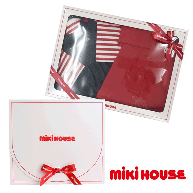 ミキハウス mikihouse 21MHギフトBOX M ラッピング ギフトボックス 贈り物 プレゼント 出産祝い お誕生日【18-1070-380】【lpg】