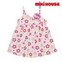 【セール30%OFF】ミキハウス mikihouse 花柄水着 (120cm) 水着 ワンピース 花柄 海 プール キッズ 子供 女の子【12-7105-848】【prs】