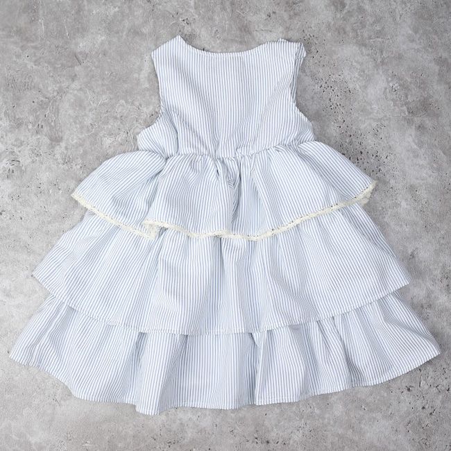 【夏物まとめ買いクーポン対象】【セール40%OFF】 ラポシェビスキュイ フリル＆サ...