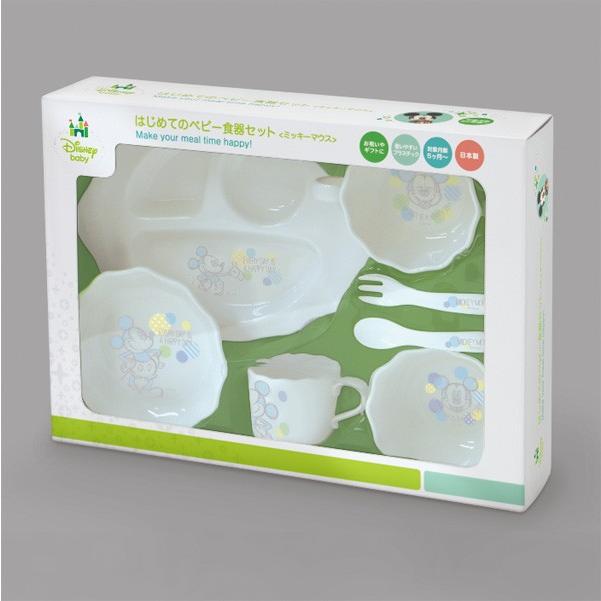 ミッキーマウス はじめての食器セット 錦化成のサムネイル