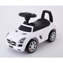 (ベビー足けり 乗用玩具 自動車) 乗用メルセデスベンツ SLS AMG ホワイト NEW