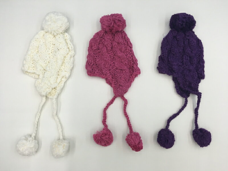【送料無料・定形外郵便・代引不可】女児 ニット帽子 BRCP-101