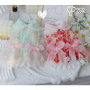 【全商品ポイント5倍】犬服 春 ワンピース 手作り犬服 ドッグウェア ペットウェア 前開き お洒落着 ハンドメイド 職人手作り ペット服 おそろい ペアルック ...