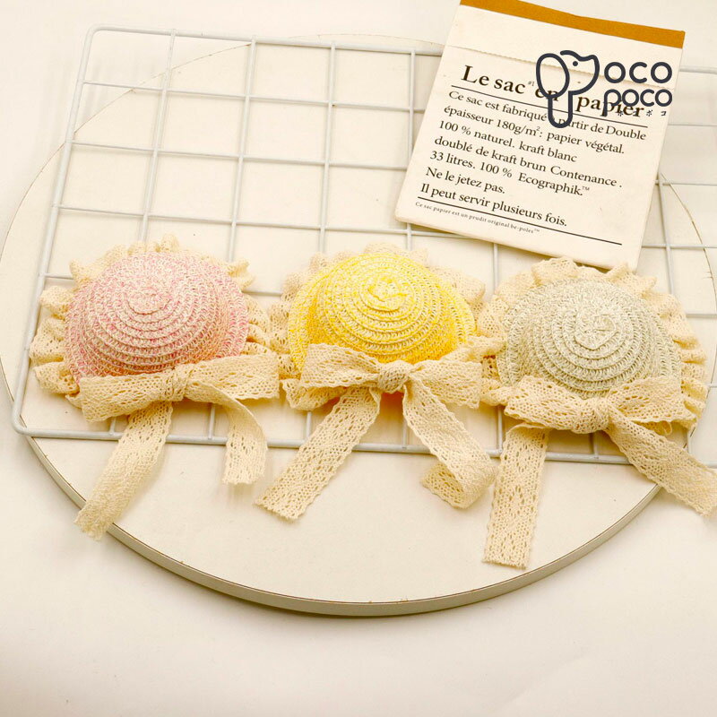 楽天職人手作り犬服のポコポコ【最大400円OFFクーポン配布中】犬服 帽子 春夏 小型犬 可愛い 男の子 カワイイ 犬 麦わら キャップ 犬 グッズ 小物 アクセサリー ファッション イヌ用 いぬ用 紫外線防止 夏バテ防止 写真会