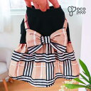 犬服 ドッグウェア 犬の服 ワンピース フリル ドレス チェック柄 りぼん お姫様 プリンセス 2色 小型犬 おしゃれ かわいい 柔らかい 抜け毛防止 お散歩 ...