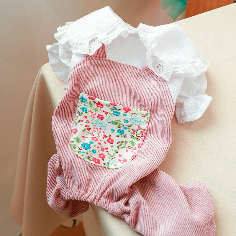 【全商品ポイント5倍】犬服ロンパース つなぎ カバーオール サロペット ドッグウェ...