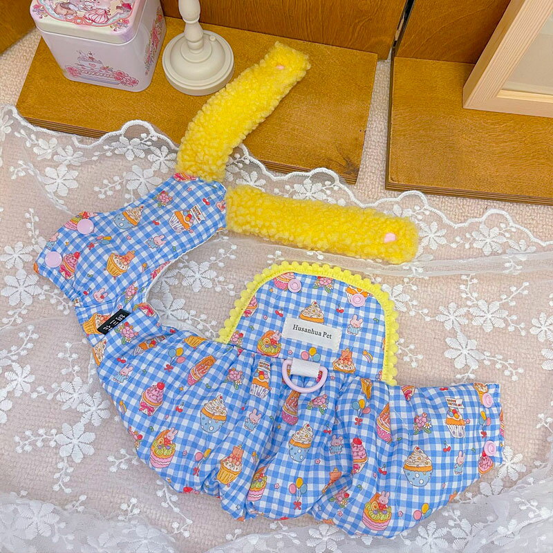犬服 秋冬 ドッグウェア ペットウェア ワンピ...の紹介画像2