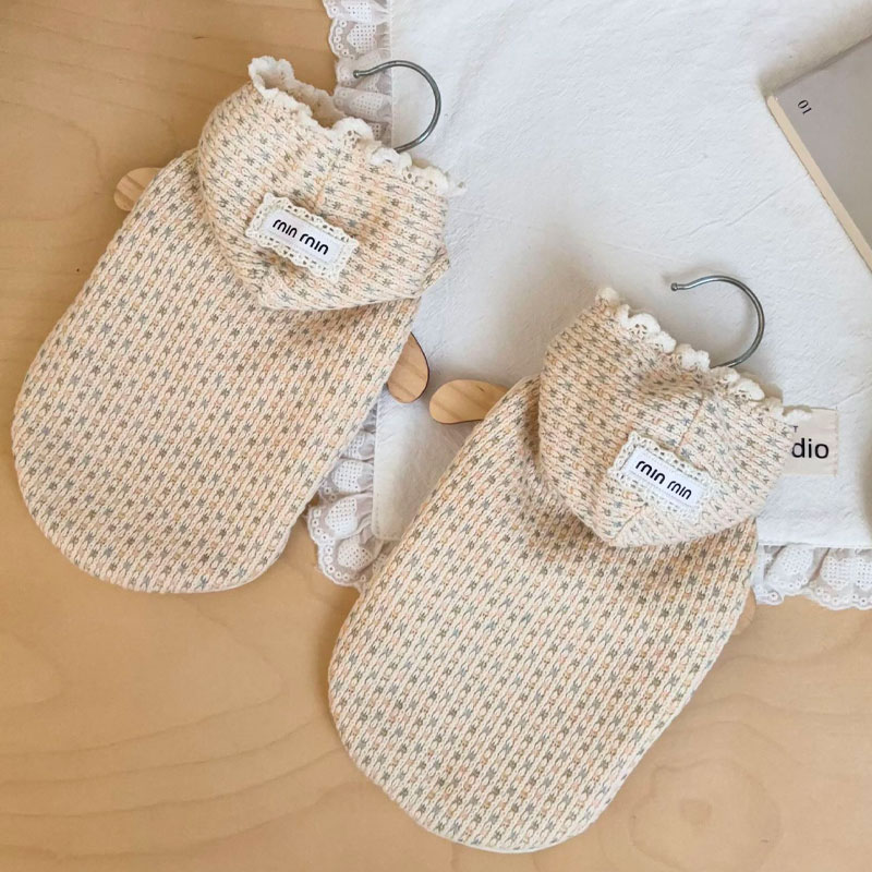 【全商品ポイント5倍】犬服 春 秋冬 ぽこぽこ 小花柄 フーディー 韓国風 レース フリル パーカー ドッグウェア 暖かい 犬の服 犬 服 女の子 かわいい お...