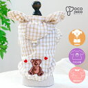 犬の服 ペット服 パーカー Dカン付き フード付き クマさん スナップボタン 着せやすい 涼しい チワワ服 トイプードル服 ヨークシャテリア服 前開き おしゃれ かっこい 女の子 男の子