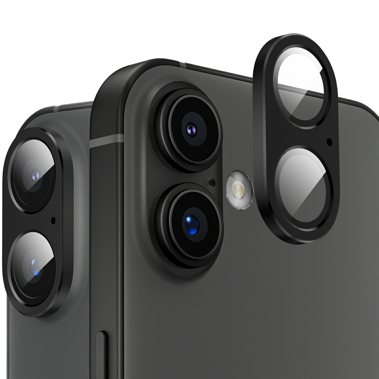 iPhone17 カメラカバー iPhone17 カメラ保護 フィルム iphone17プロ カメラカバー iphone17 レンズカバー iphone AIr 17promax 16 16plus 16pro 16promax レンズ保護 クリア撮影 強化ガラス 指紋防止 貼り付け簡単 Podick直営店 yt-jspm