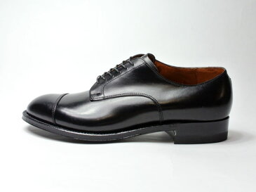【LIMITED-EDITION FOR ALDEN SHOES NY】#558・Modified Cap Toe/ Black Calfskin / キャップトゥ・カーフスキン・モディファイドラスト/ブラック (オールデン・ニューヨークストア限定レアモデル・国内未発売!)