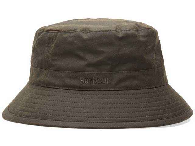 楽天Poeta Laureado【BARBOUR/バブアー】Wax Sports Hat / ワックス・スポーツ・ハット/オリーブ　（ワックスドコットン・キャンプ・野外フェスに）