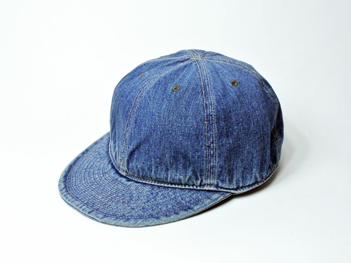 【RRL&CO./ダブルアールエル】Denim Service Cap / デニム サービス キャップ・ミリタリーキャップ 完売モデル・ヴィンテージ・ミリタリー・ワーク 