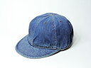 【RRL CO./ダブルアールエル】Denim Service Cap / デニム サービス キャップ ミリタリーキャップ （完売モデル ヴィンテージ ミリタリー ワーク）