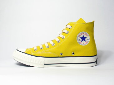 【CONVERSE ADDICT/コンバースアディクト】2019 AW Dead Stock・CHUCK TAYLOR CANVAS HI・三ツ星復刻チャックテイラーキャンバス/MUSTARD