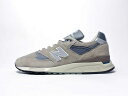 【NEW BALANCE/ニューバランス】誕生30周年記念限定・ファーストカラー復刻モデル・U998GR / Grey・MADE IN...