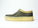 【Clarks Originals/クラークス オリジナルズ】2021Dead Stock・Wallabee Cup / ワラビーカップ・ヌバックレザー/ダークグリーン　（2021限定カラーデッドストック・日本未発売モデル）