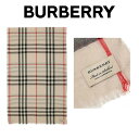 バーバリーBURBERRY レディース マフラー 3924751 2700B STONE 海外輸入新古品