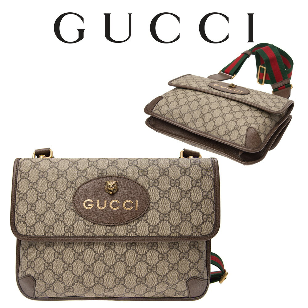 ショルダーバッグ グッチ GUCCI メッセンジャーバッグ GGスプリーム キャンバス 495654 9C2VT 8745 海外輸入新古品