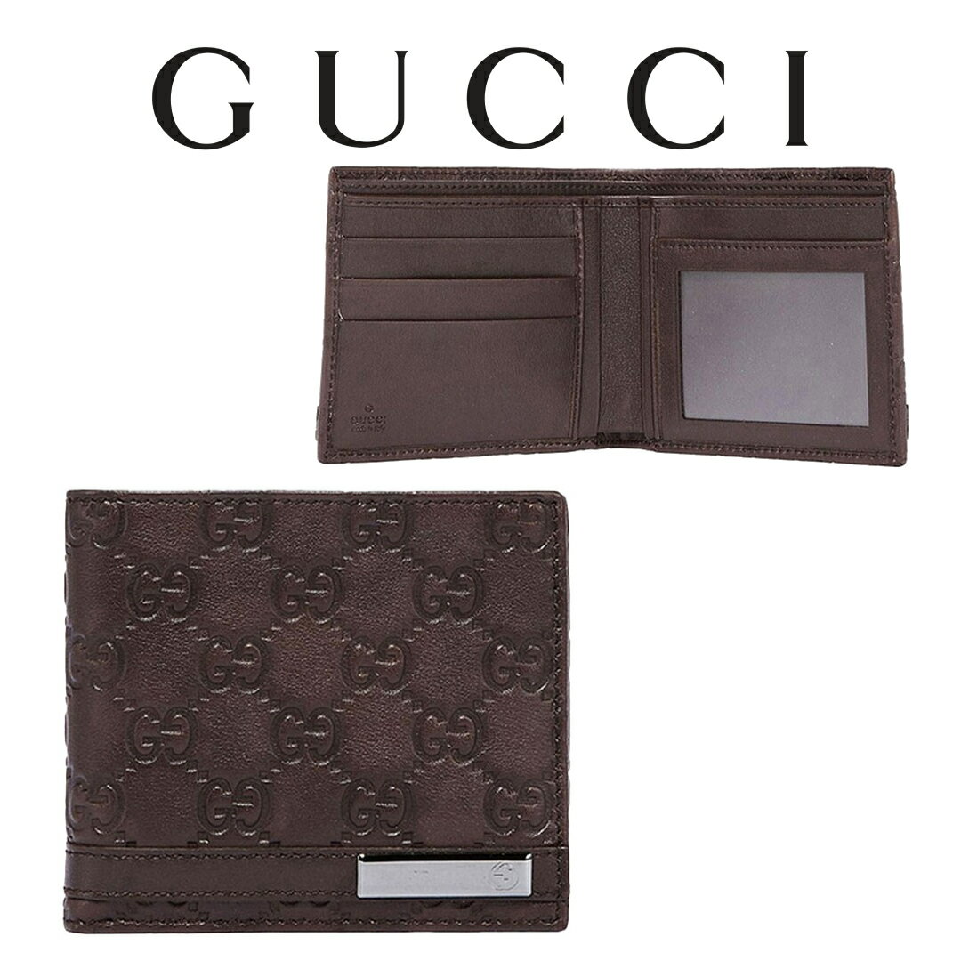 グッチ GUCCI メンズ 二つ折り財布 グッチシマ 233107 AA61R 2019 海外輸入新古品