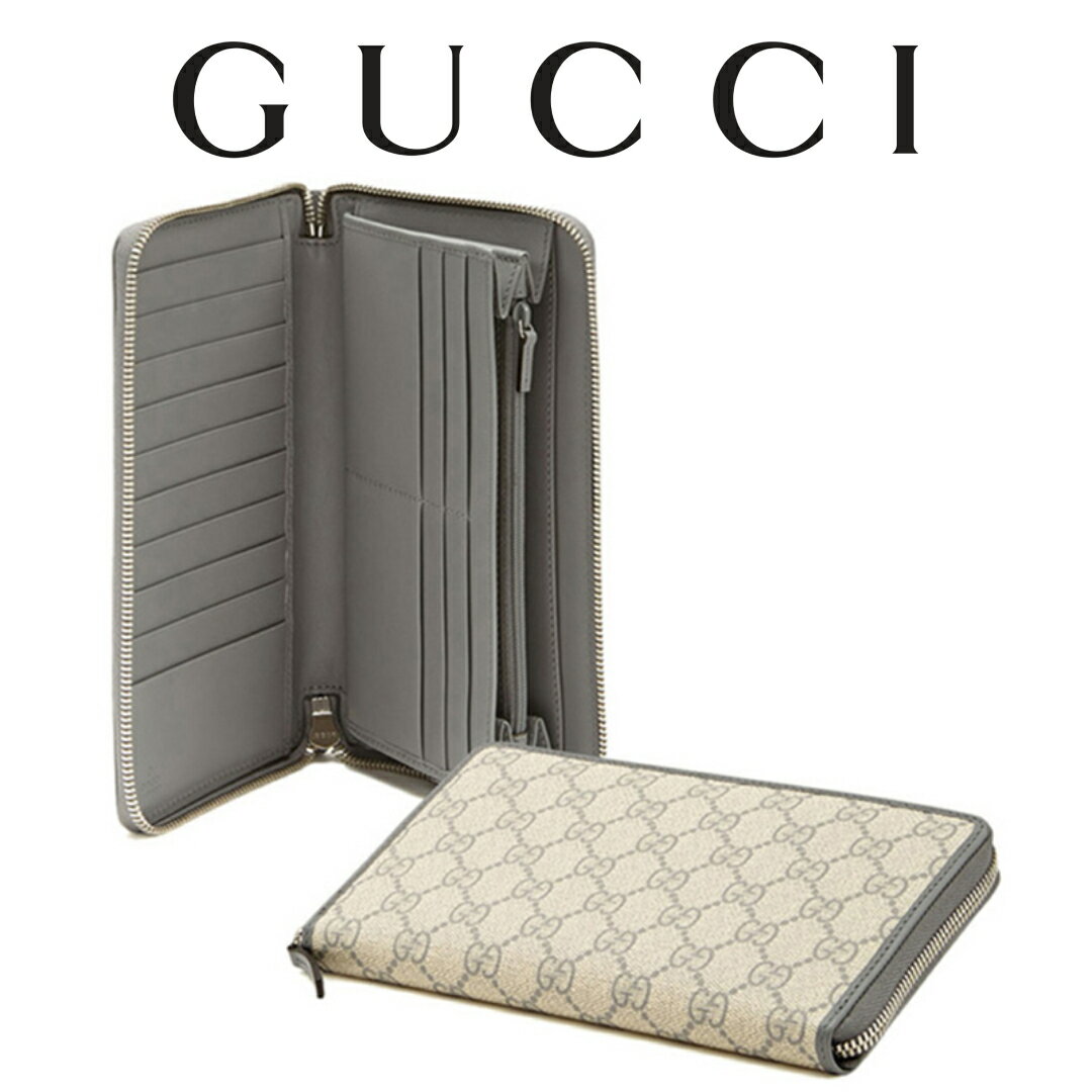 グッチ 財布（メンズ） グッチ GUCCI メンズ ラウンドファスナー長財布 トラベルケース グッチッシマ 233194 KGDHN 9891 海外輸入新古品