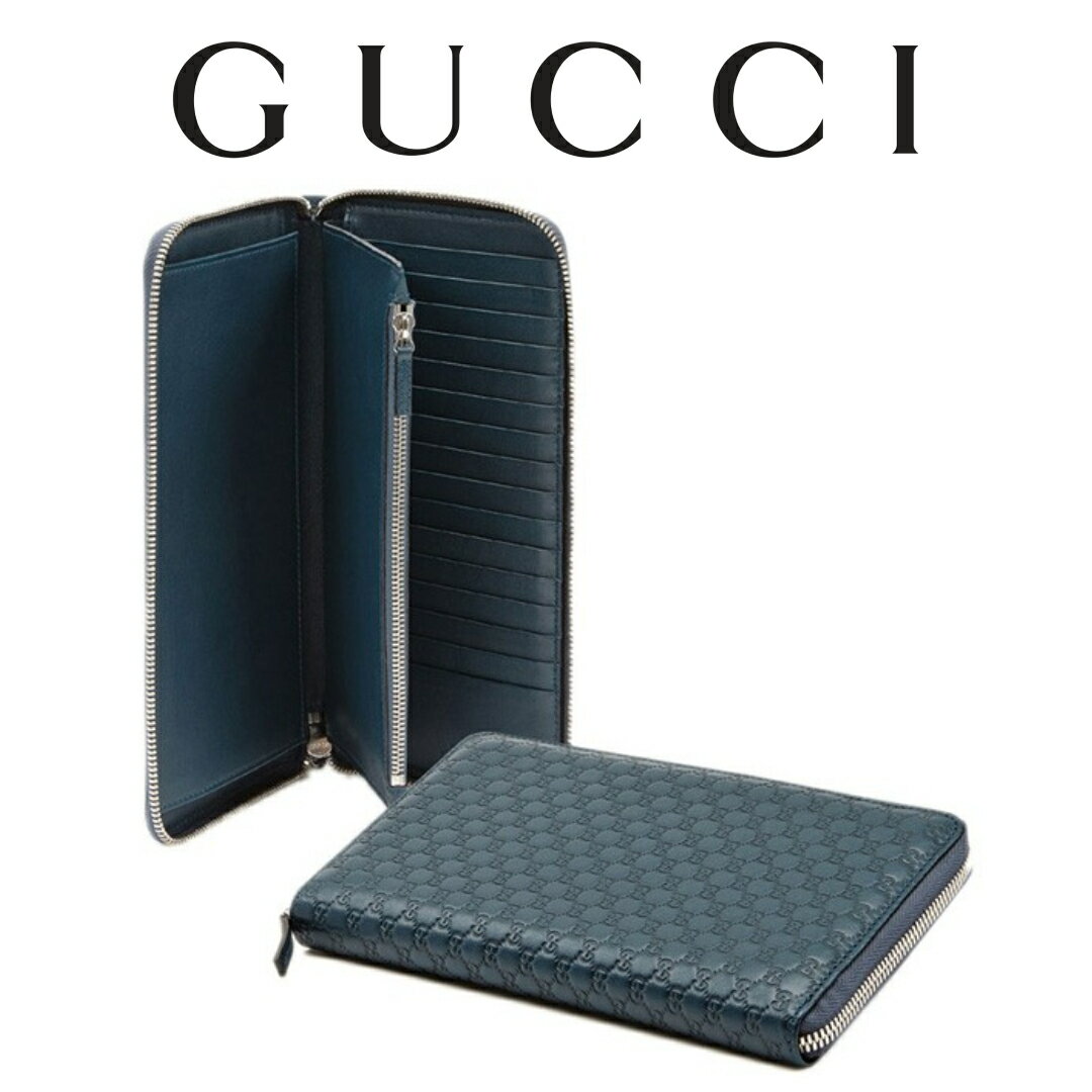 グッチ 長財布（メンズ） グッチ GUCCI メンズ ラウンドファスナー長財布 トラベルケース グッチッシマ 295833 BMJ1N 4414 海外輸入新古品